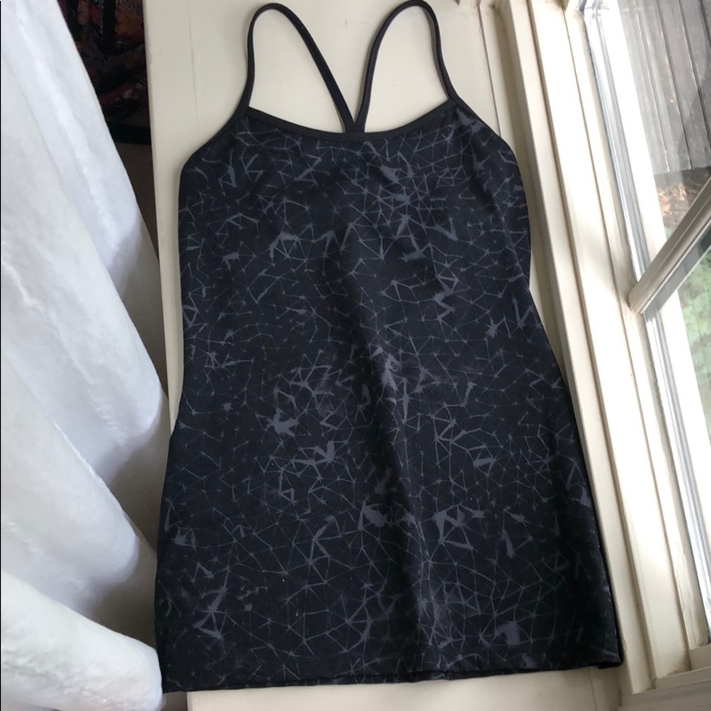 lulu lemon black tank top